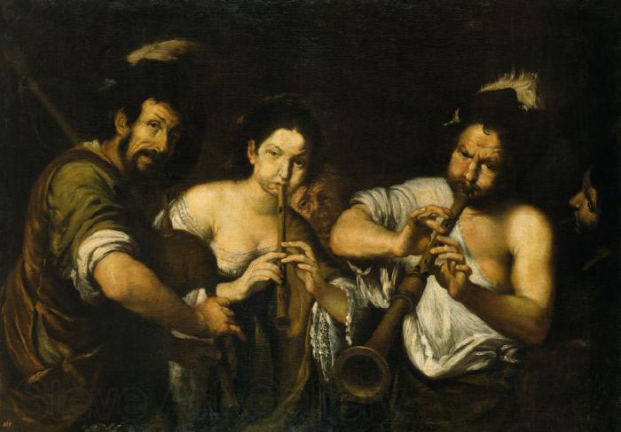 Bernardo Strozzi Concert France oil painting art
